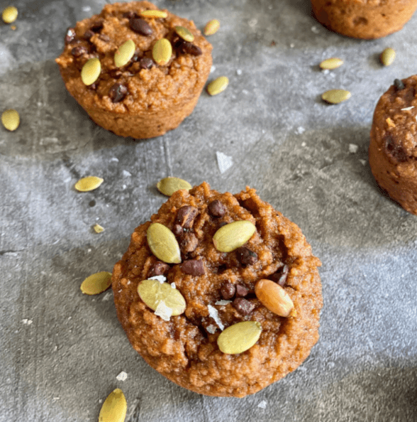 Sweet Potato Protein Packed Muffins